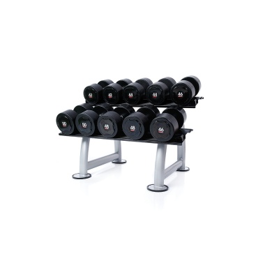 Escape Fitness Urethane Dumbbell Set (42 - 50 kg) and ESC4 Rack